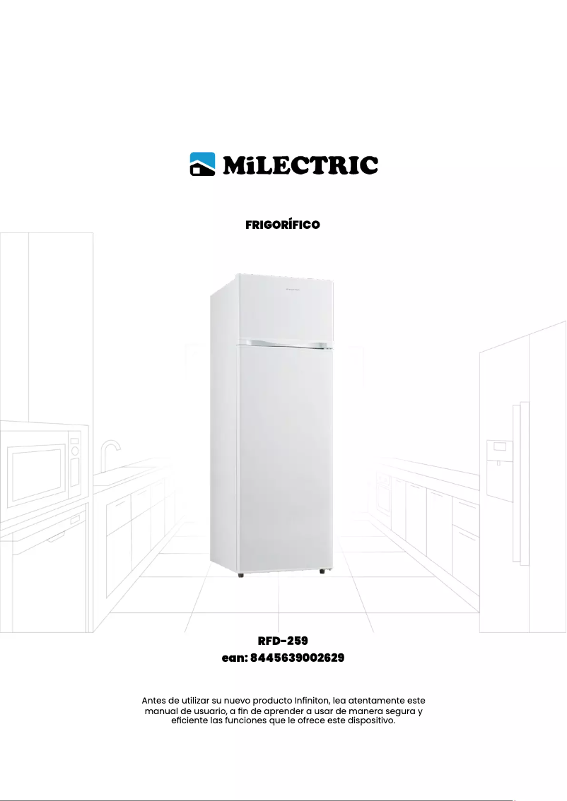 Página 1 del manual Manual de usuario Milectric RFD-270