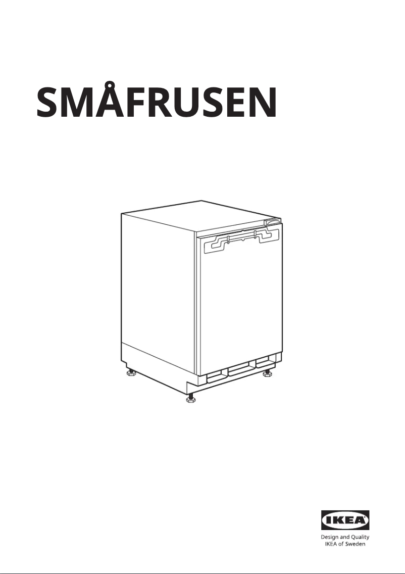 Page 1 de la notice Manuel utilisateur Ikea SMÅFRUSEN 404.947.78