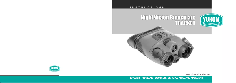 Page 1 de la notice Manuel utilisateur Yukon NVB Tracker 3x42