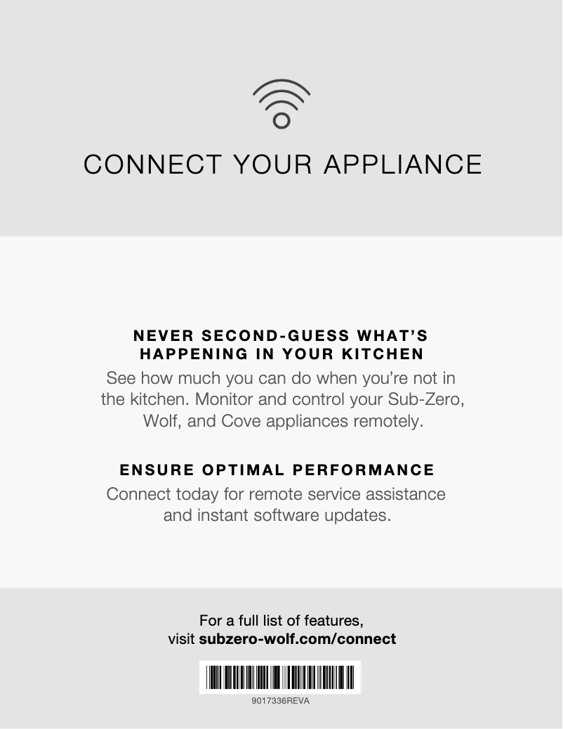 Page 1 de la notice Manuel utilisateur Wolf E Series DO30CE/B/TH