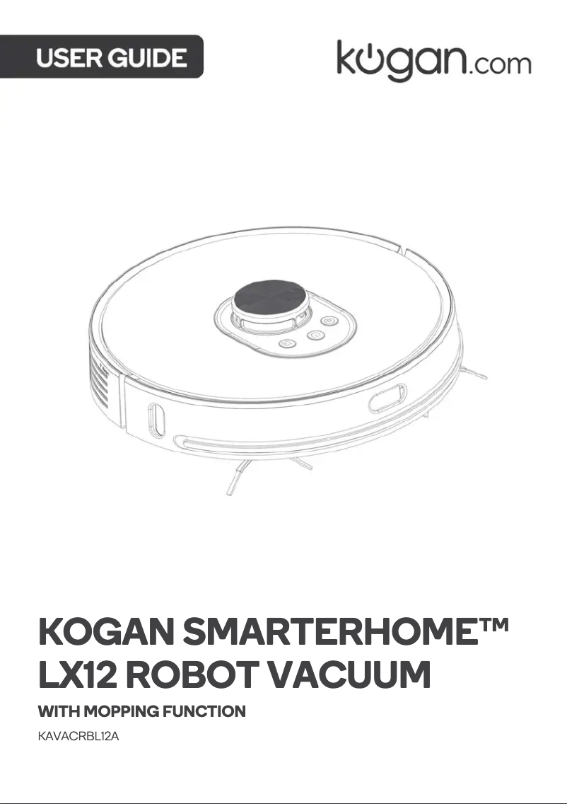 Page 1 de la notice Manuel utilisateur Kogan SmarterHome LX12
