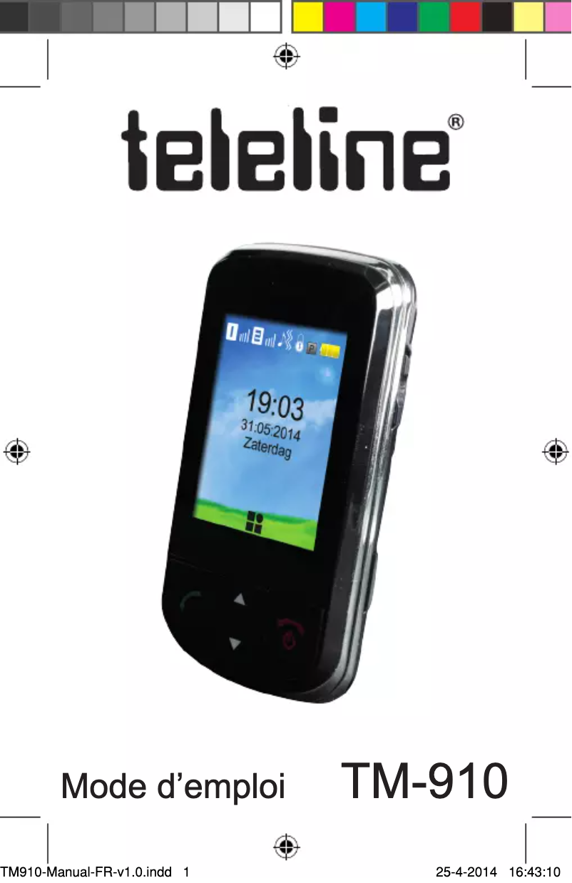 Página 1 del manual Manual de usuario Teleline TM-910