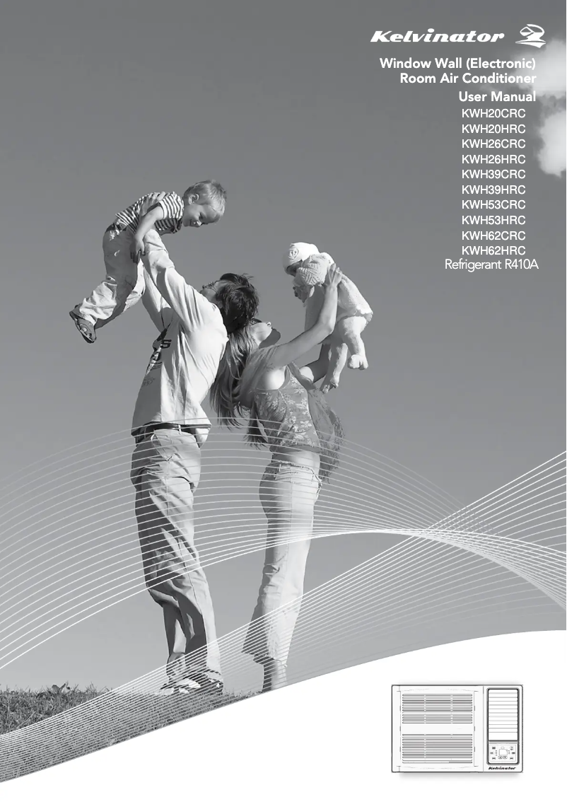 Página 1 del manual Manual de usuario Kelvinator KWH39CRC