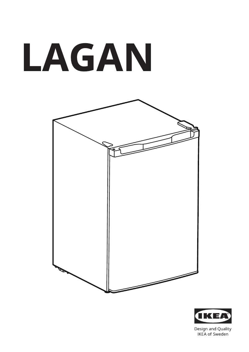 Page 1 de la notice Manuel utilisateur Ikea LAGAN 505.788.00