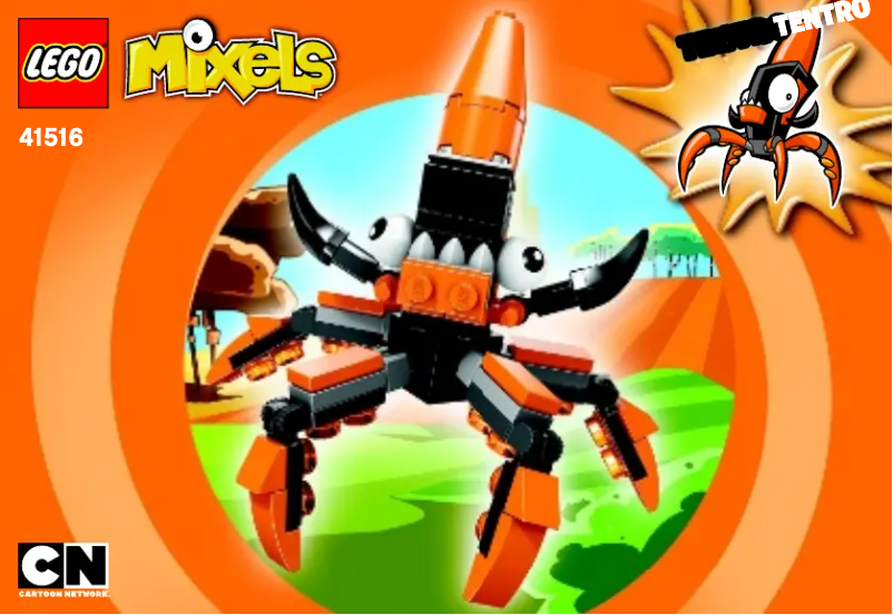 Page 1 de la notice Manuel utilisateur Lego TENTRO