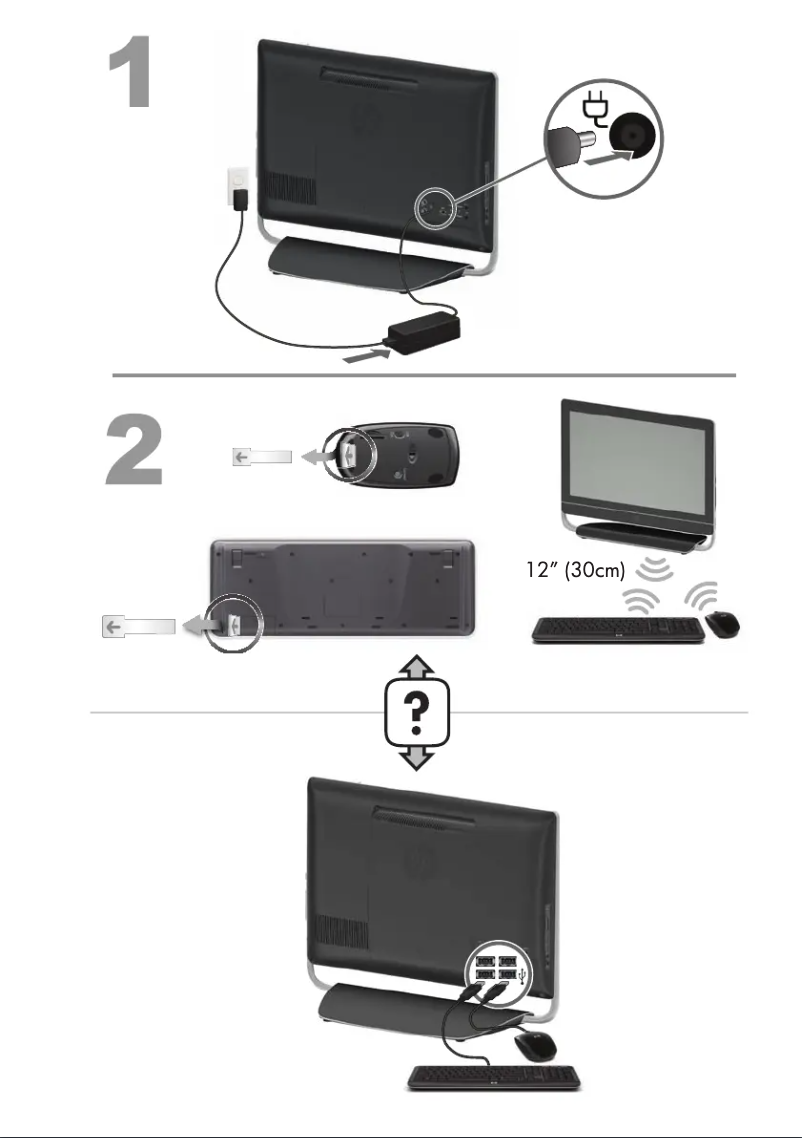Page n°1 - Manuel utilisateur HP ENVY TouchSmart 23se