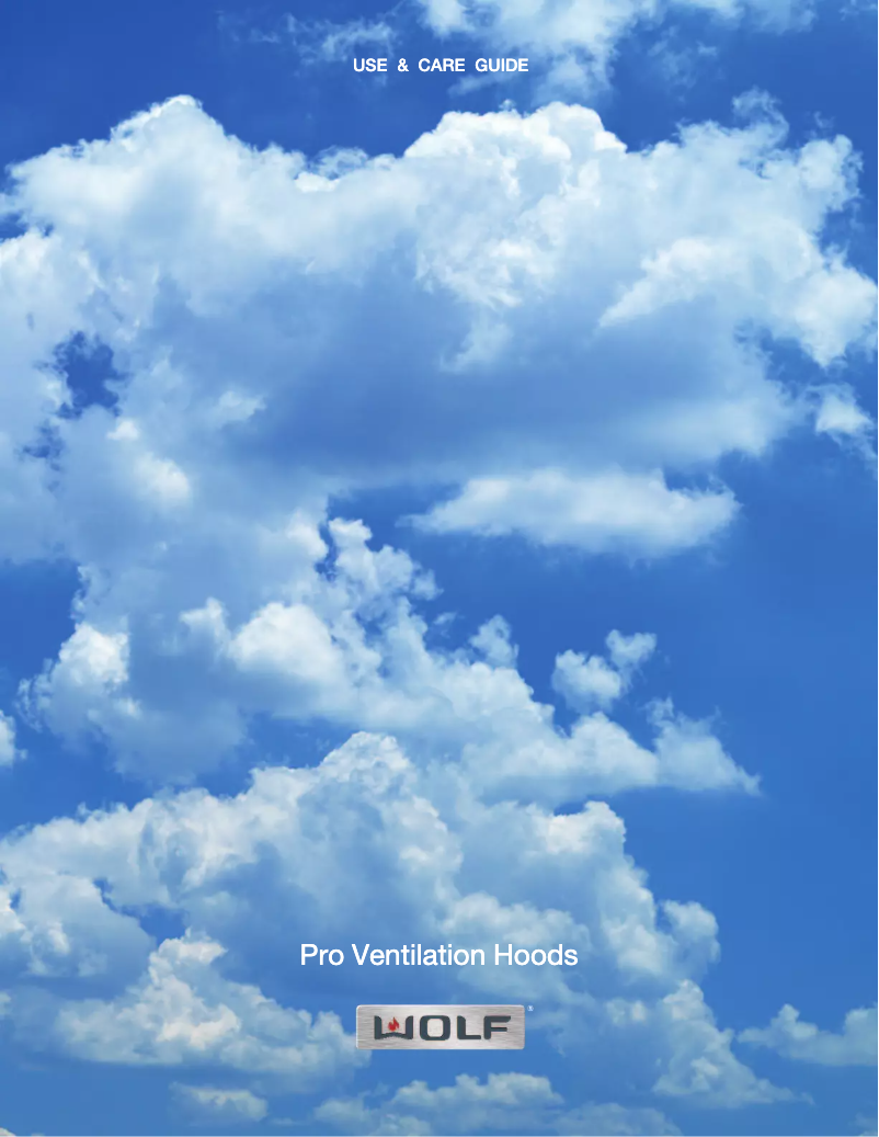 Página 1 del manual Manual de usuario Wolf PWC362418