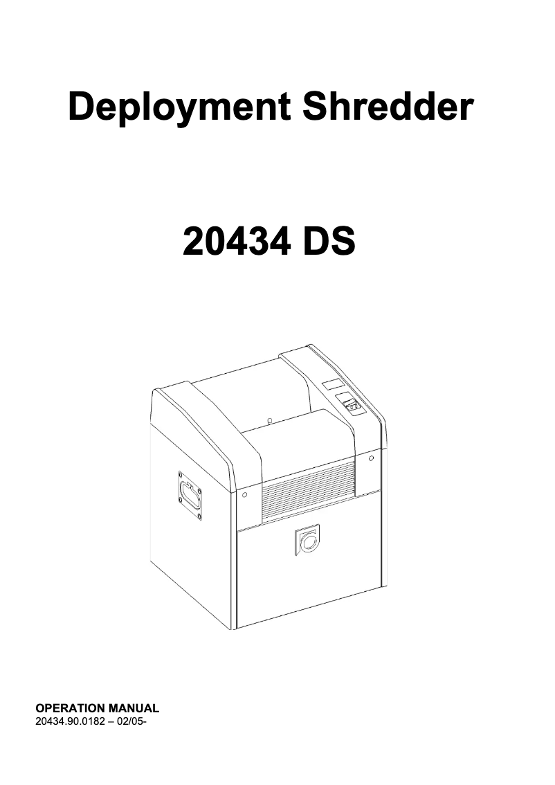 Page 1 de la notice Manuel utilisateur Dahle 20434 DS