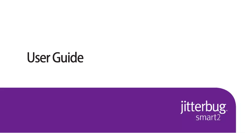 Page 1 de la notice Manuel utilisateur GreatCall Jitterbug Smart 2