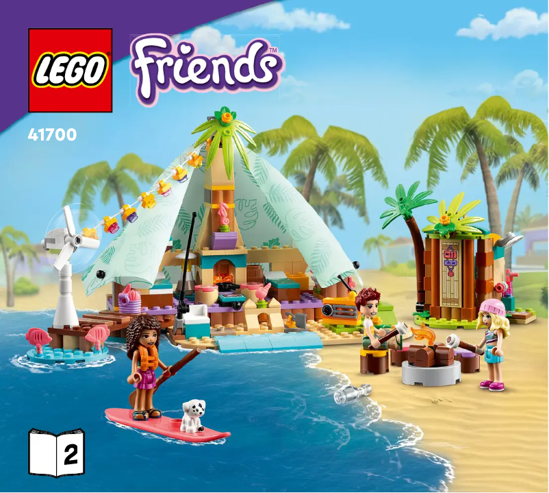 Page 1 de la notice Manuel utilisateur Lego Friends 41700