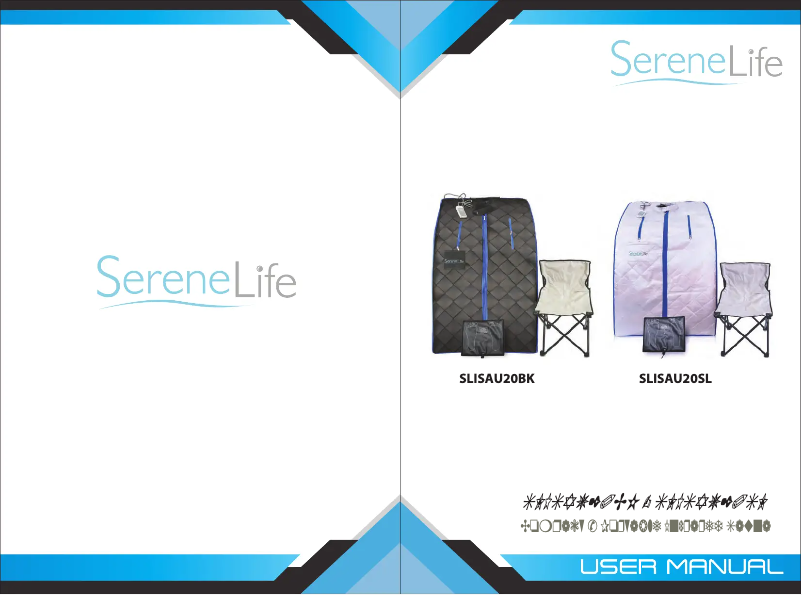 Page 1 de la notice Manuel utilisateur SereneLife SLISAU20BK