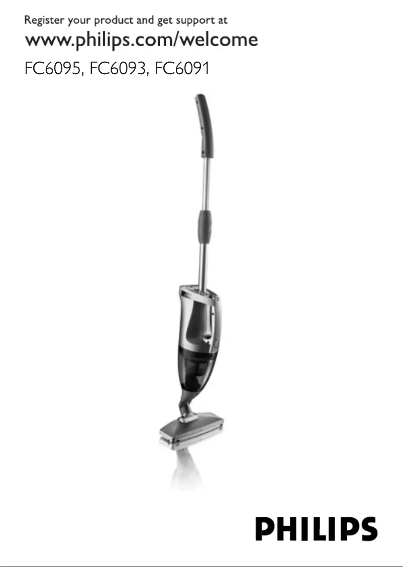Página 1 del manual Manual de usuario Philips MiniVac FC6095