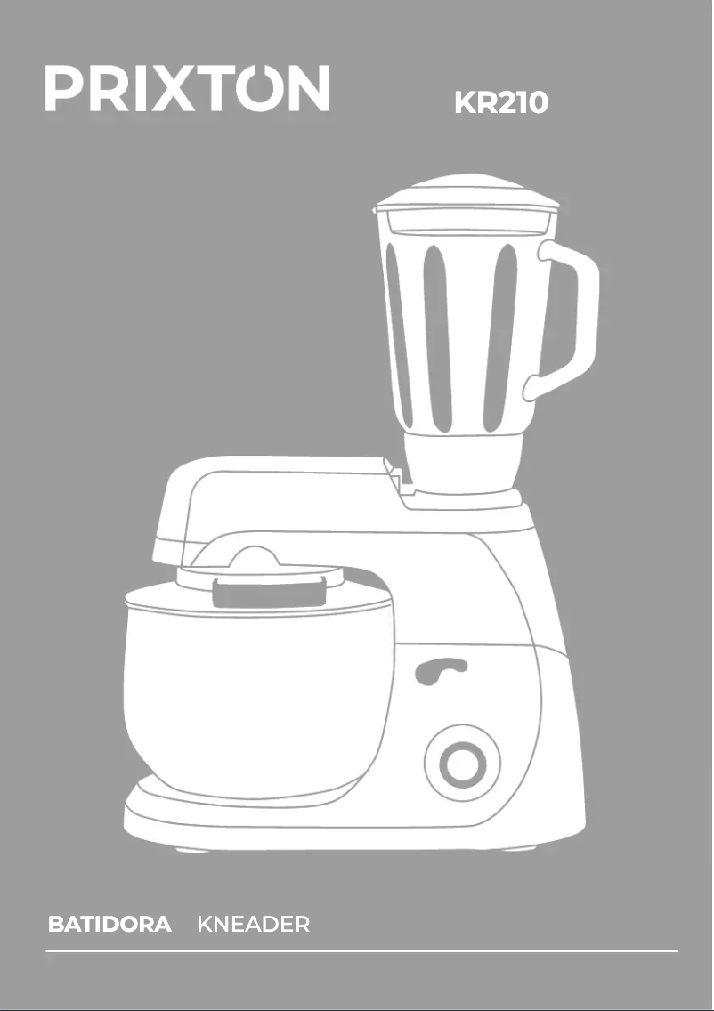 Page 1 de la notice Manuel utilisateur Prixton KR210