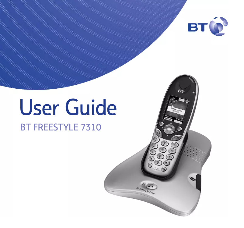 Imagen de la primera página del manual del dispositivo Freestyle 7310