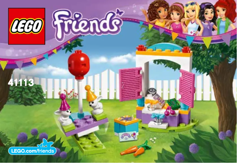 Page 1 de la notice Manuel utilisateur Lego Friends 41113