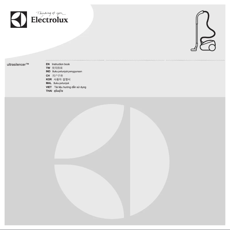 Página 1 del manual Manual de usuario Electrolux UltraSilencer Z3365