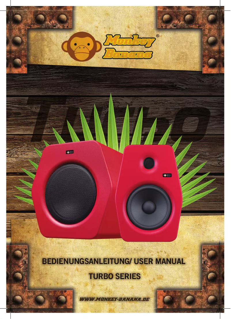 Página 1 del manual Manual de usuario Monkey Banana Turbo 8