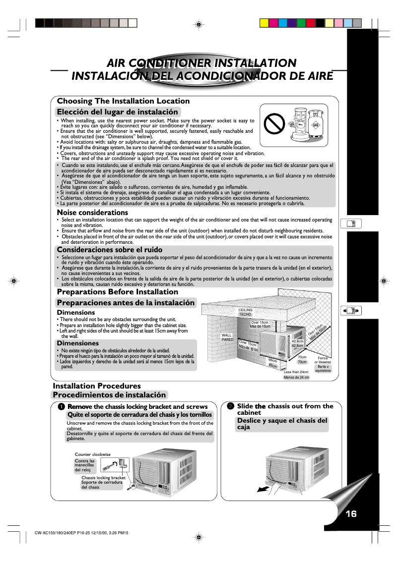 Page 1 de la notice Manuel utilisateur Panasonic CW-XC240EP