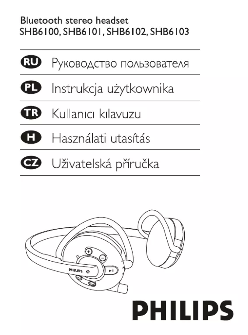 Página 1 del manual Manual de usuario Philips SHB6102