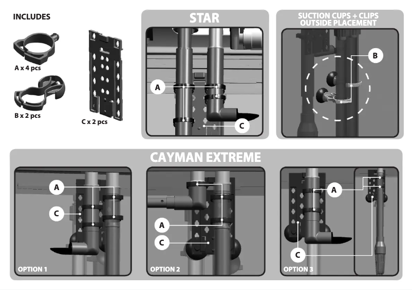 Page 1 of the manual Instructions / Assembly Ferplast Bluextreme 1100