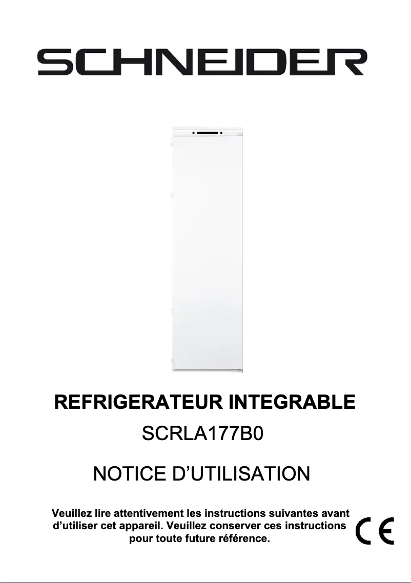Página 1 del manual Manual de usuario Schneider SCRLA177B0