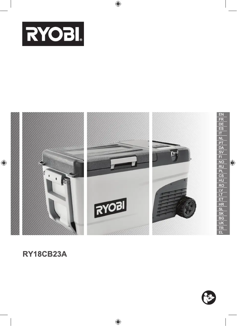 Página 1 del manual Manual de usuario RYOBI RY18CB23A