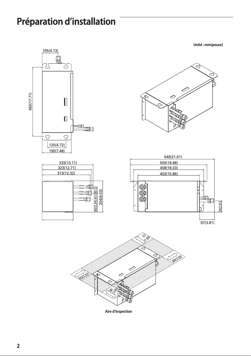 Page 1 de la notice Manuel utilisateur Samsung MXD-E32K200A