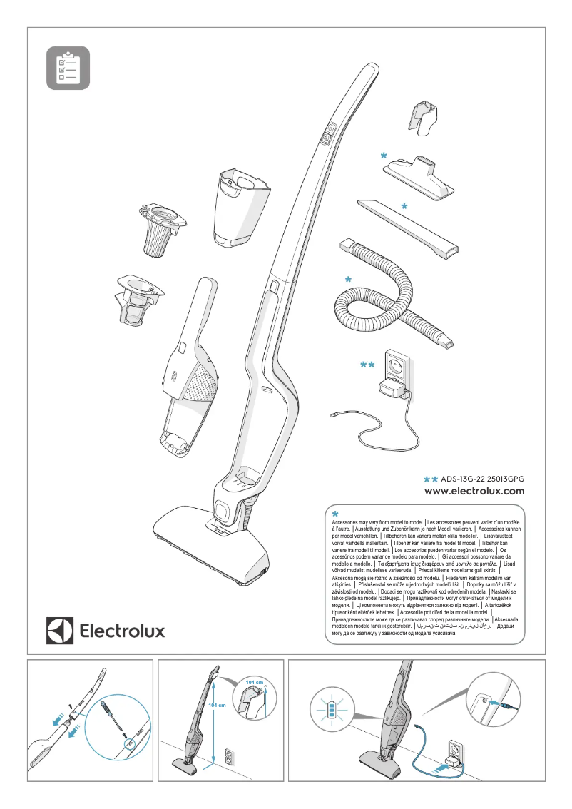 Página 1 del manual Manual de usuario Electrolux EERC75WRK