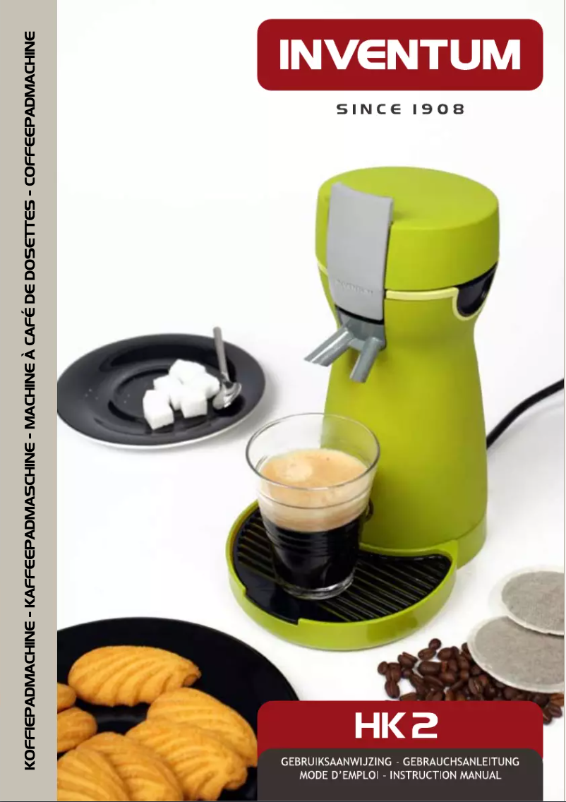 Page 1 de la notice Manuel utilisateur Inventum HK 2