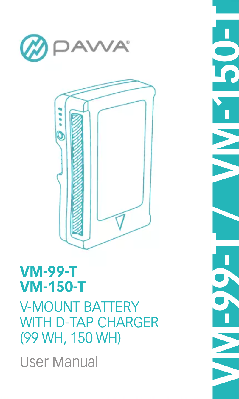 Page 1 de la notice Manuel utilisateur Pawa VM-99-T
