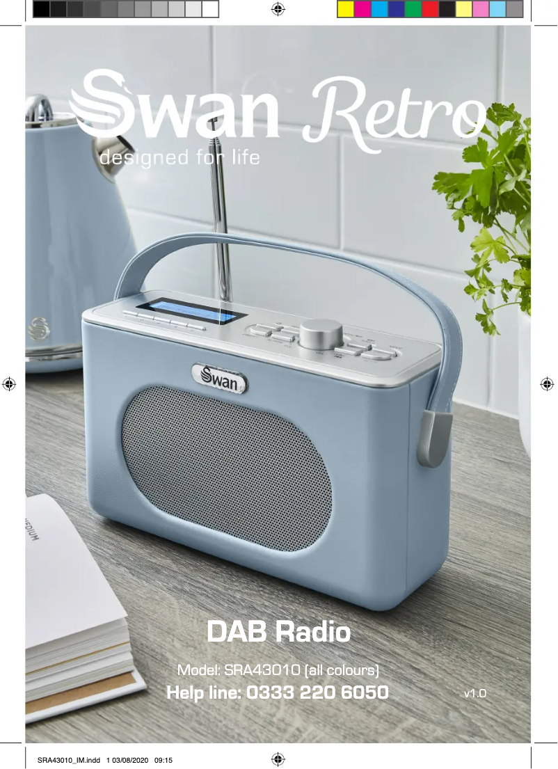 Page 1 de la notice Manuel utilisateur Swan SRA43010