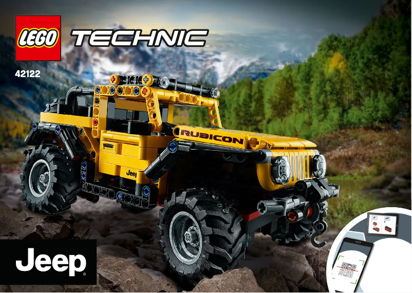 Página 1 del manual Manual de usuario Lego Technic 42122