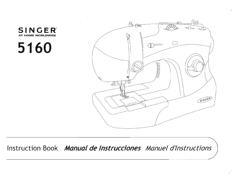 Página 1 del manual Manual de usuario Singer 5160