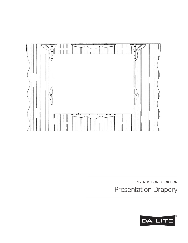 Page 1 de la notice Manuel utilisateur Da-Lite 36635