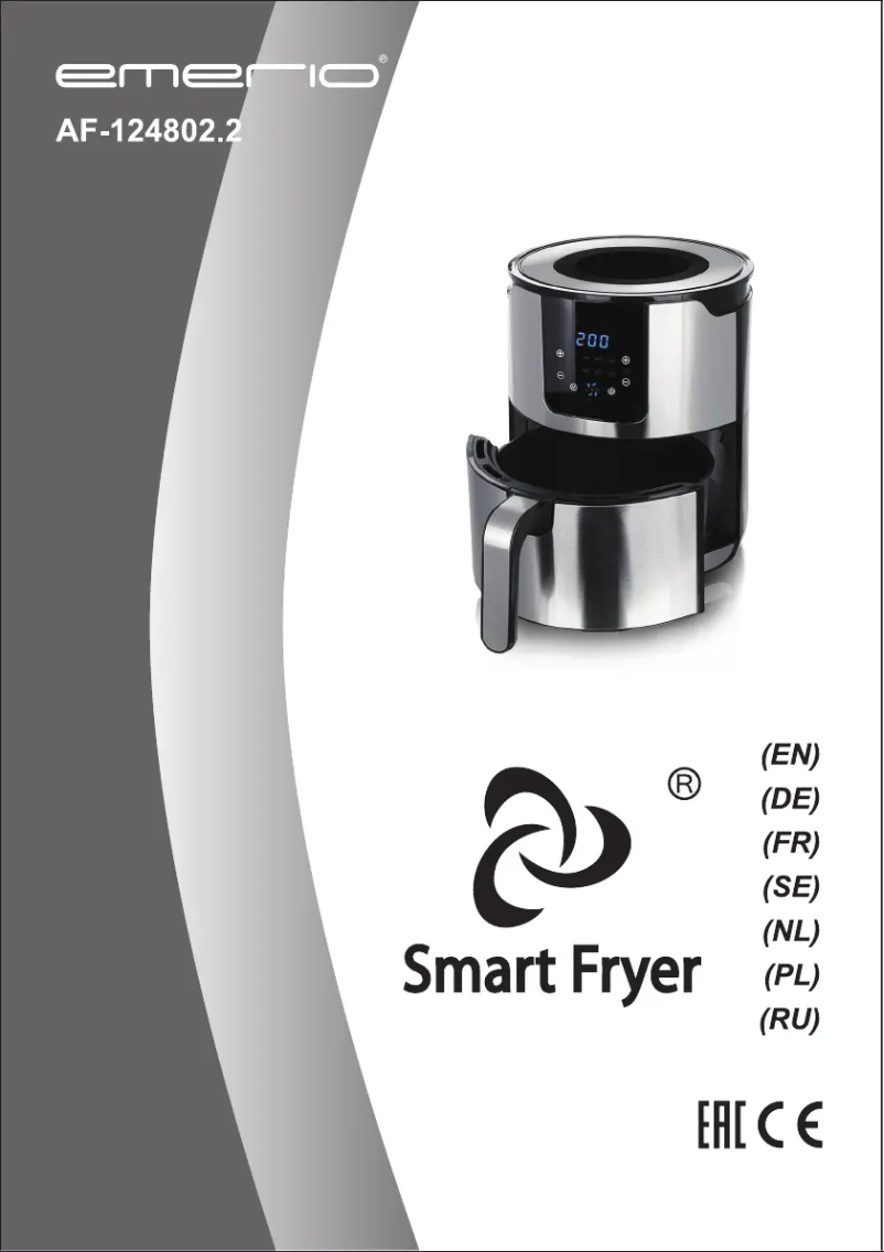 Page 1 de la notice Manuel utilisateur Emerio AF-124802