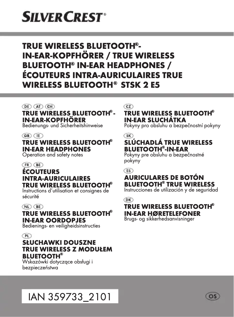 Página 1 del manual Manual de usuario SilverCrest STSK 2 E5