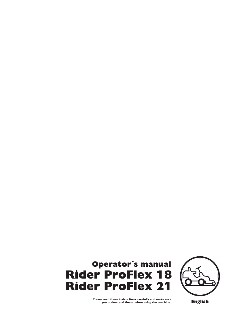 Page 1 of the manual User Manual Husqvarna TS 148