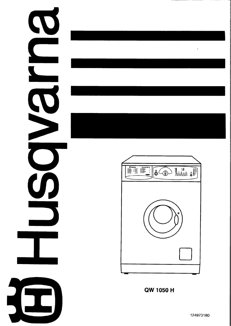 Página 1 del manual Manual de usuario Husqvarna QW1050H