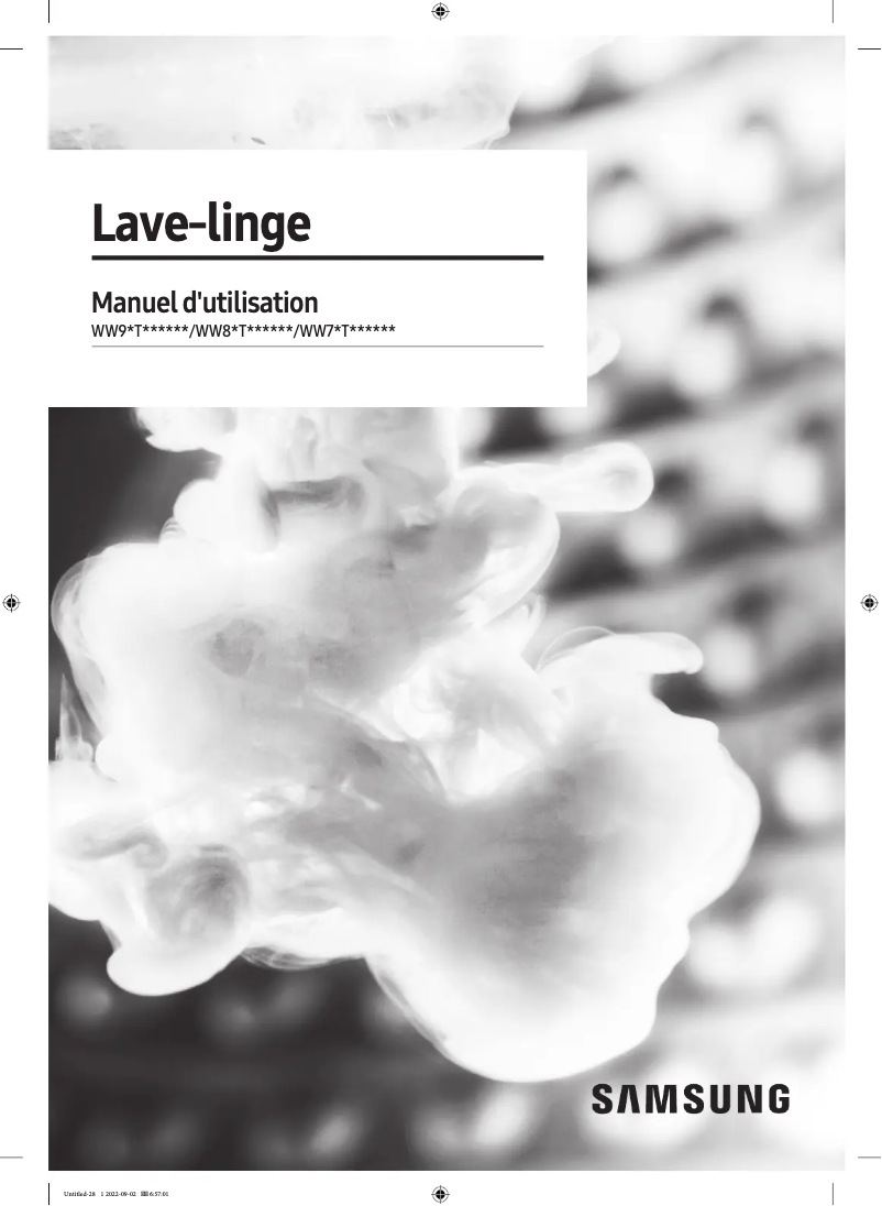 Página 1 del manual Manual de usuario Samsung WW8PT4048EE