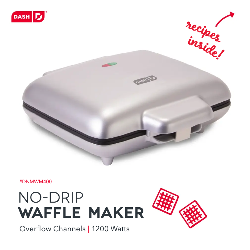 Page 1 de la notice Manuel utilisateur Dash No-Drip DNMWM400AQ