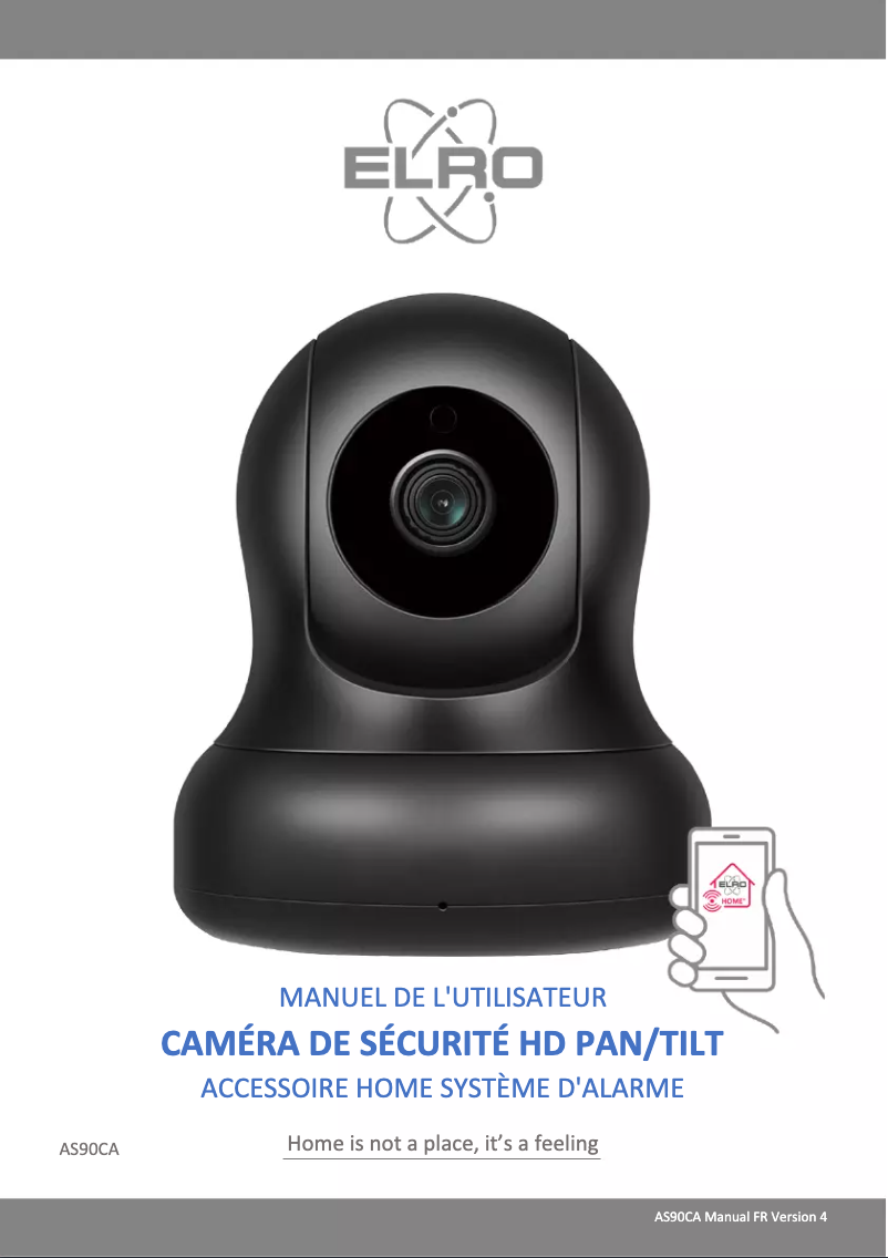 Page 1 of the manual User Manual Elro AS90S