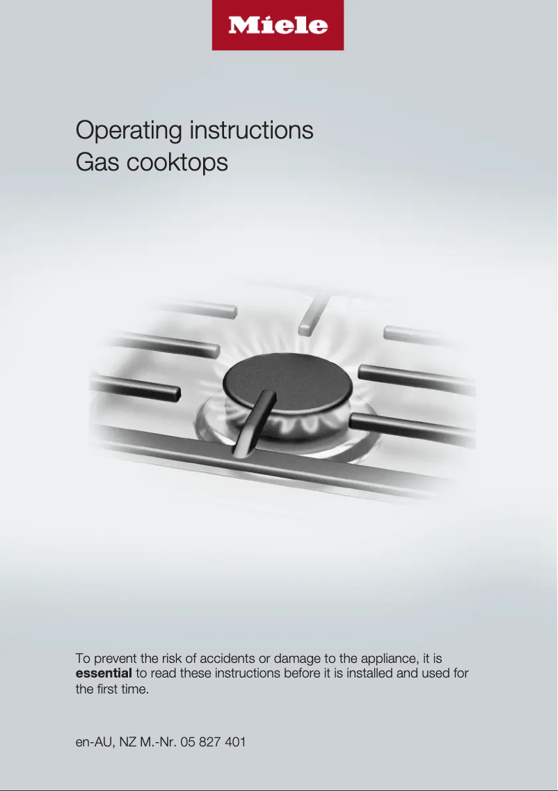 Página 1 del manual Manual de usuario Miele KM 362