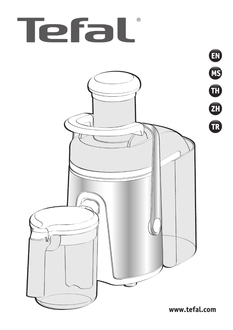 Page 1 de la notice Manuel utilisateur Tefal Easy Fruit ZE585