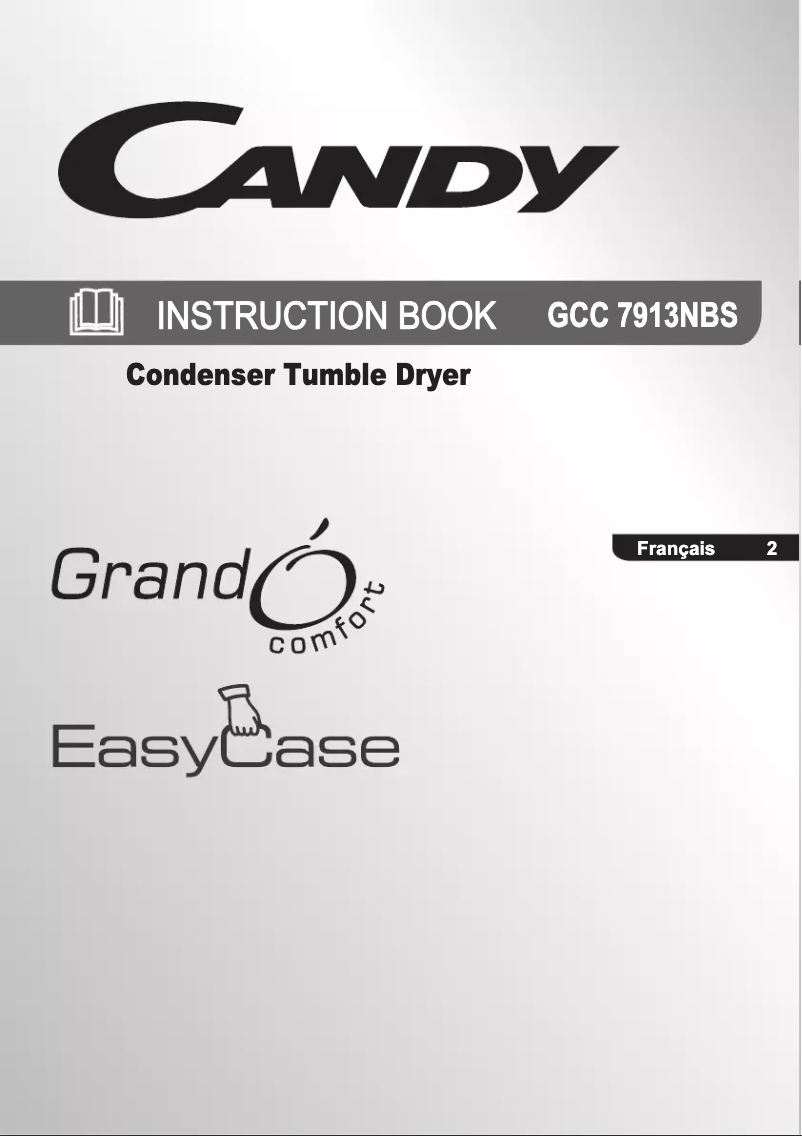 Page 1 of the manual User Manual Candy GCC 7913NBS-47