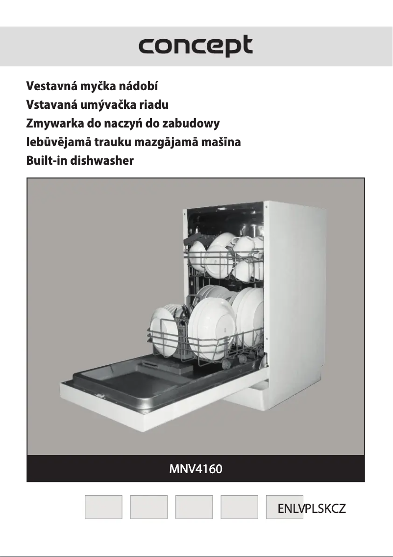Page 1 de la notice Manuel utilisateur Concept MNV4160