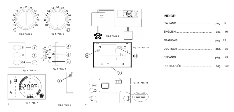 Page 1 de la notice Manuel utilisateur Seitron DCPA80BC