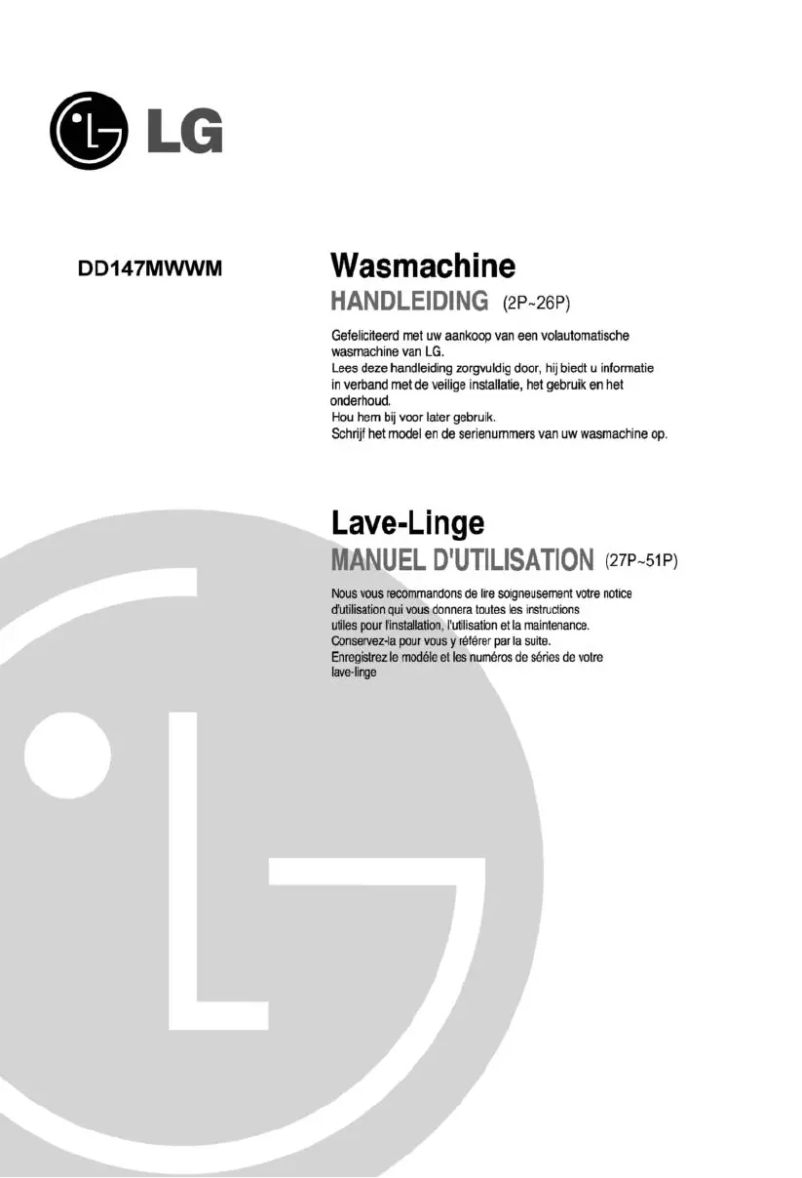 Página 1 del manual Manual de usuario LG DD147MWWM