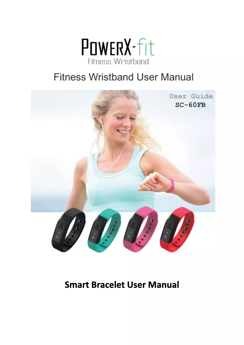 Page 1 of the manual User Manual SuperSonic PowerX-fit