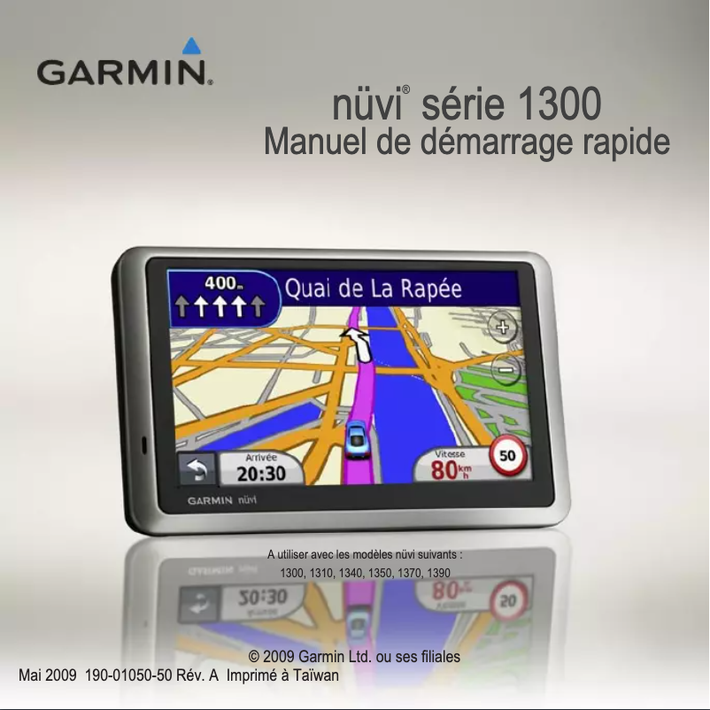 Página 1 del manual Manual de usuario Garmin nuvi 1300