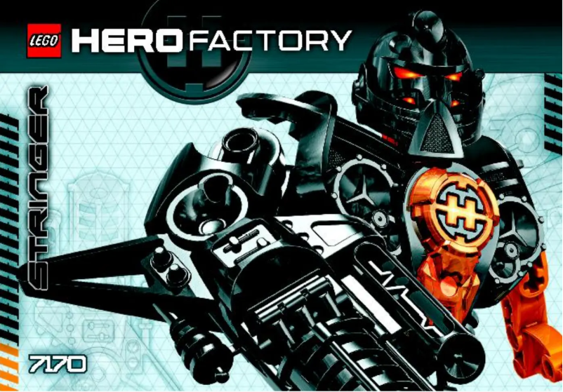 Page 1 de la notice Manuel utilisateur Lego Hero Factory 7170